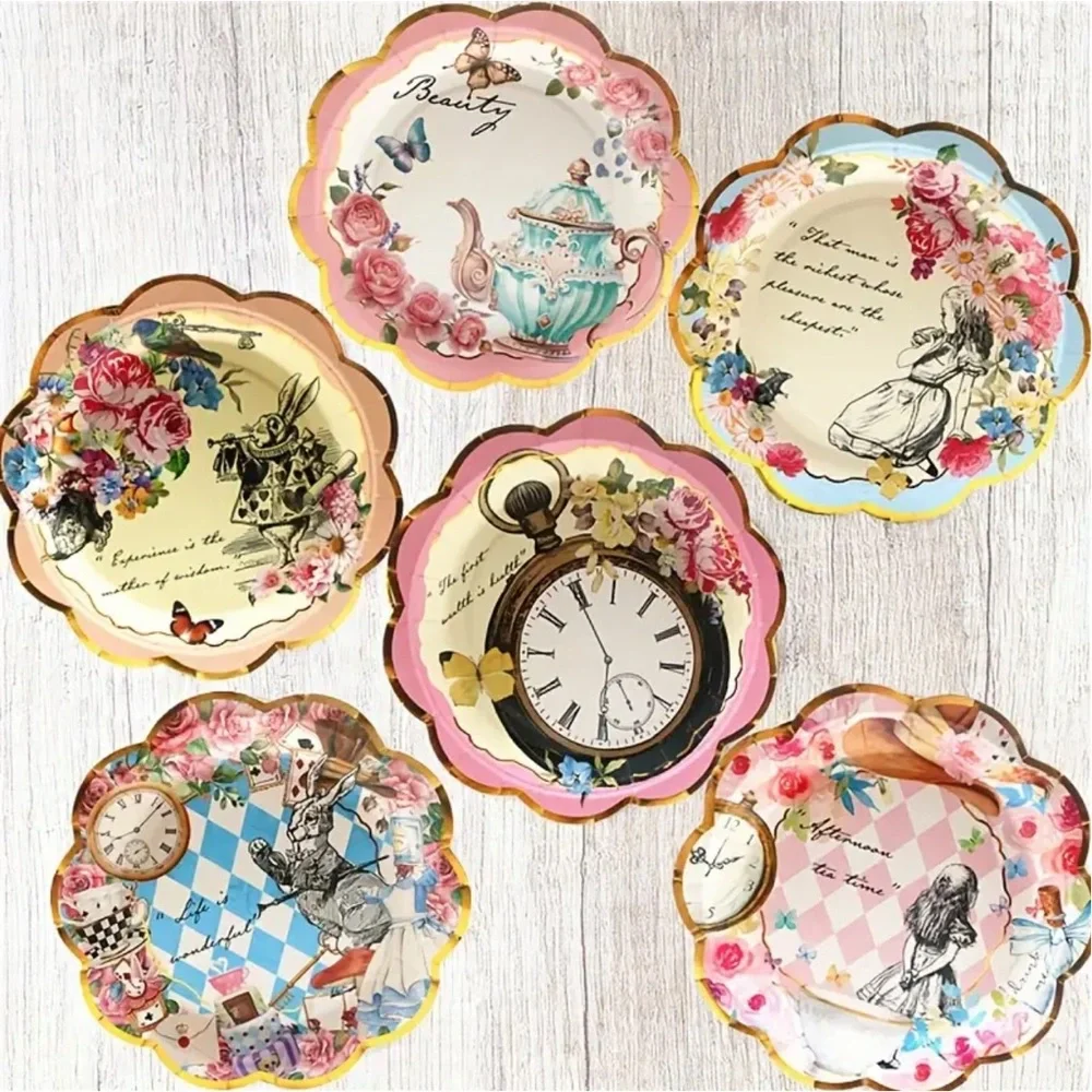 Vintage Victorian Inspired Afternoon Tea Party Set, 33 ct